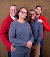 Family Portrait in Studio | Lawanda King Photography
