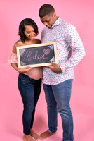 Maternity photography session at Lawanda King Photography studio