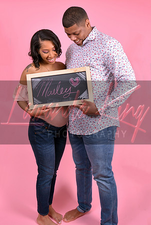 Maternity photography session at Lawanda King Photography studio
