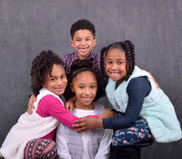 Children portrait session in studio at Lawanda King Photography