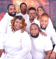 Indoor family photo session  at Lawanda King Photography studio
