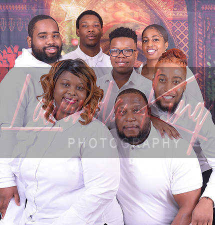Indoor family photo session  at Lawanda King Photography studio